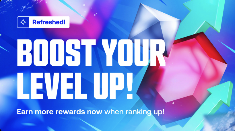 Boosted Level Up bonuses